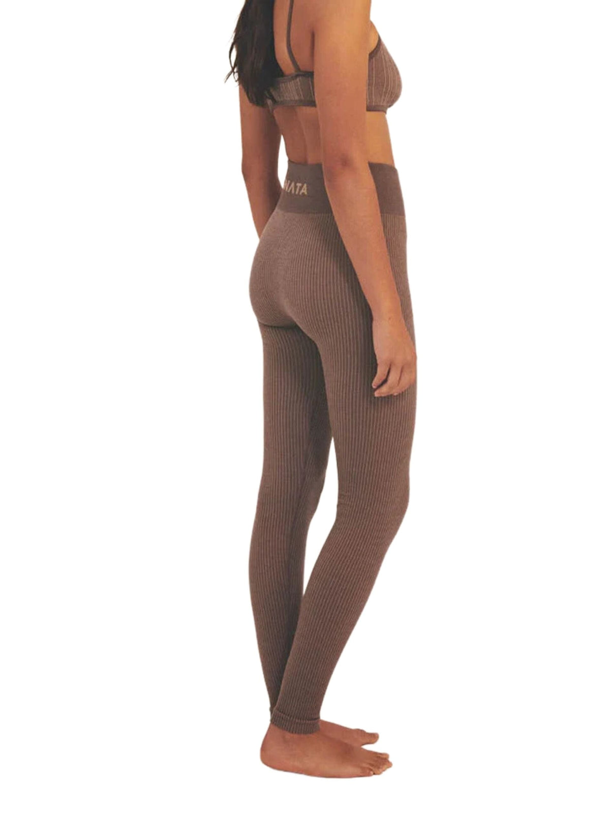 Demi Wool Legging / Mocha Womens Nagnata 