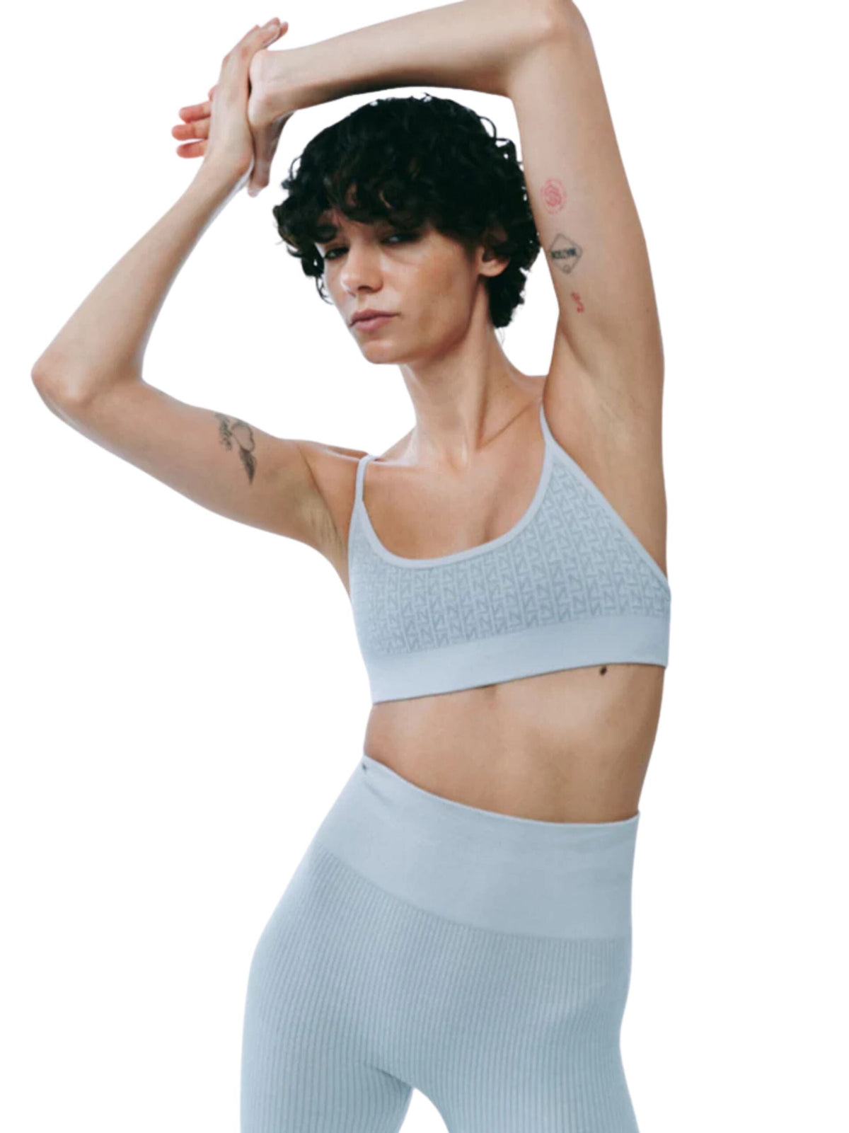 Demi Wool Legging / Silver Womens Nagnata 
