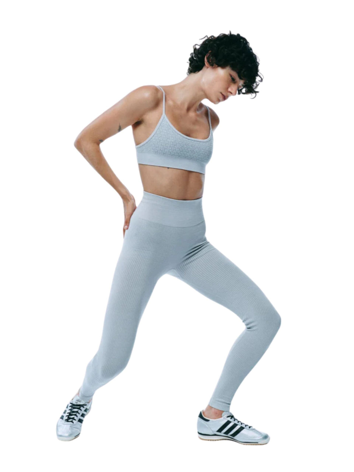 Demi Wool Legging / Silver Womens Nagnata 