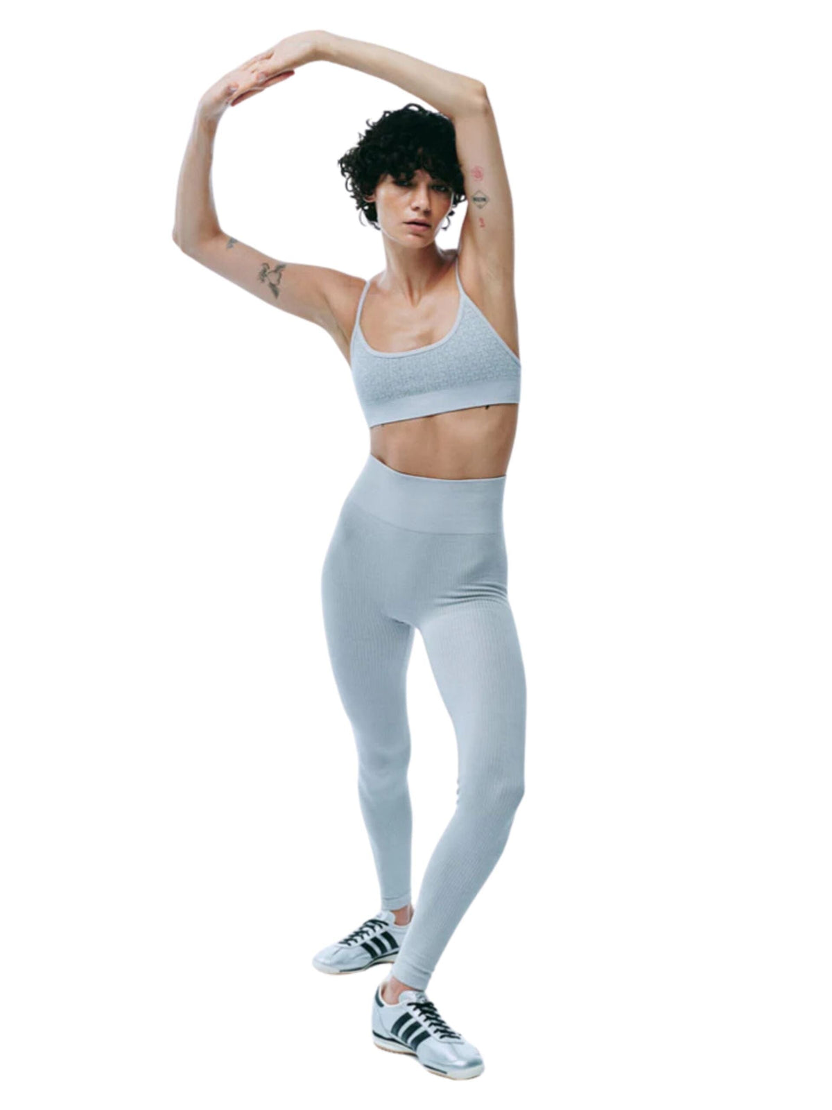 Demi Wool Legging / Silver Womens Nagnata 