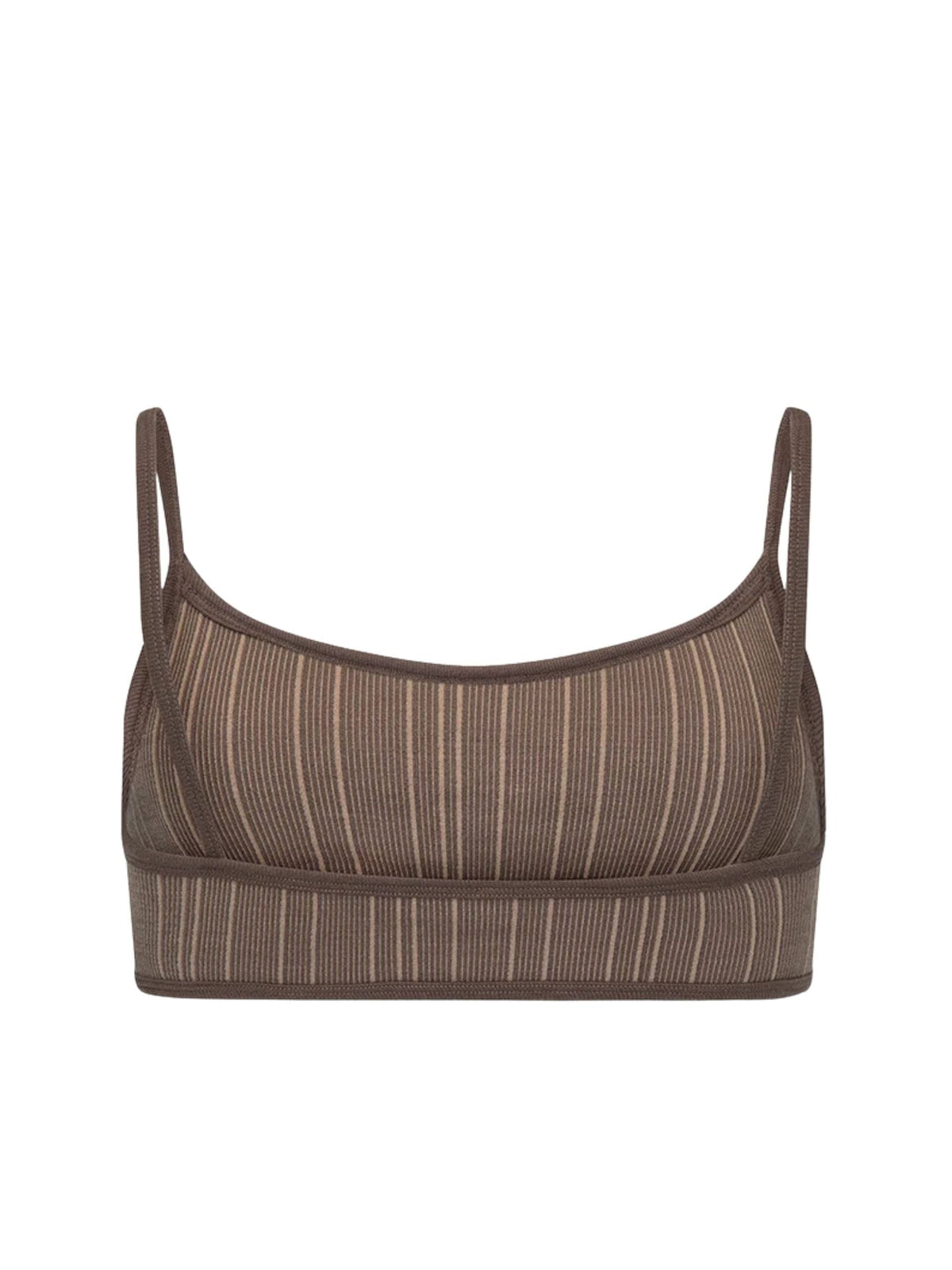 Elba Wool Bralet / Mocha Womens Nagnata 