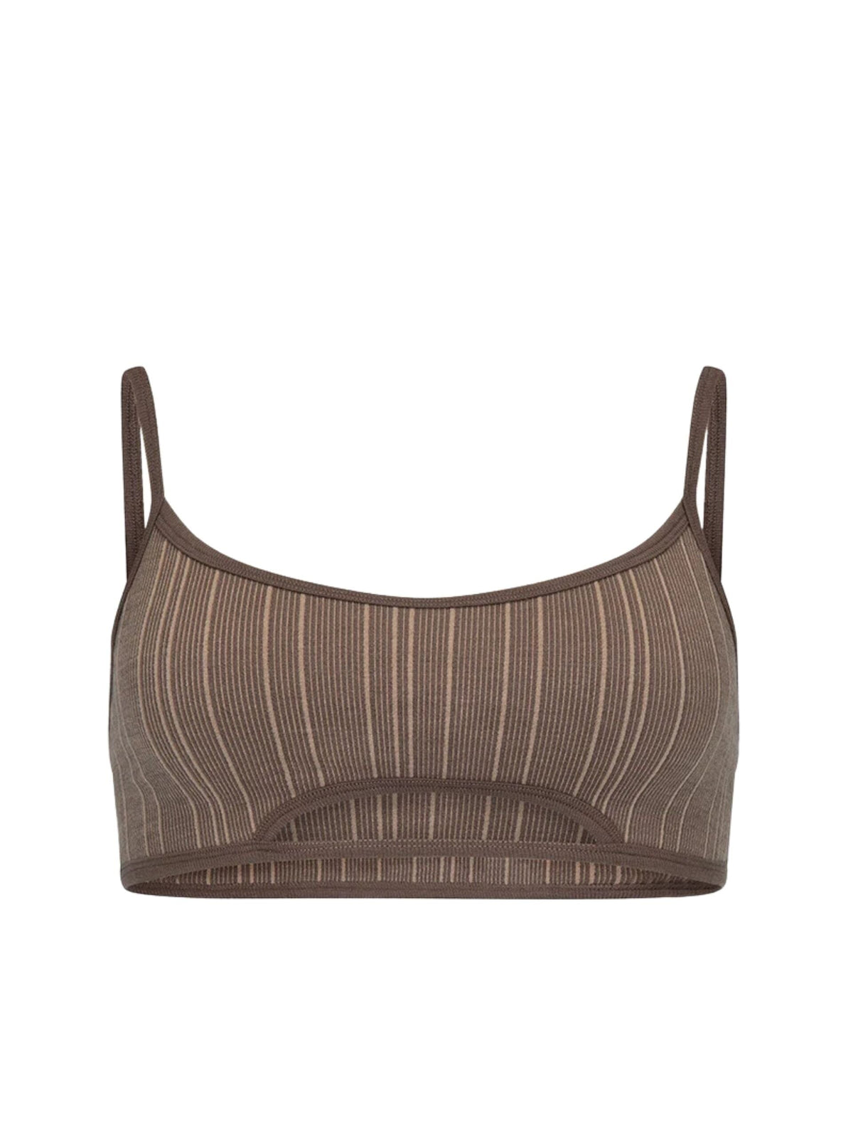 Elba Wool Bralet / Mocha Womens Nagnata 