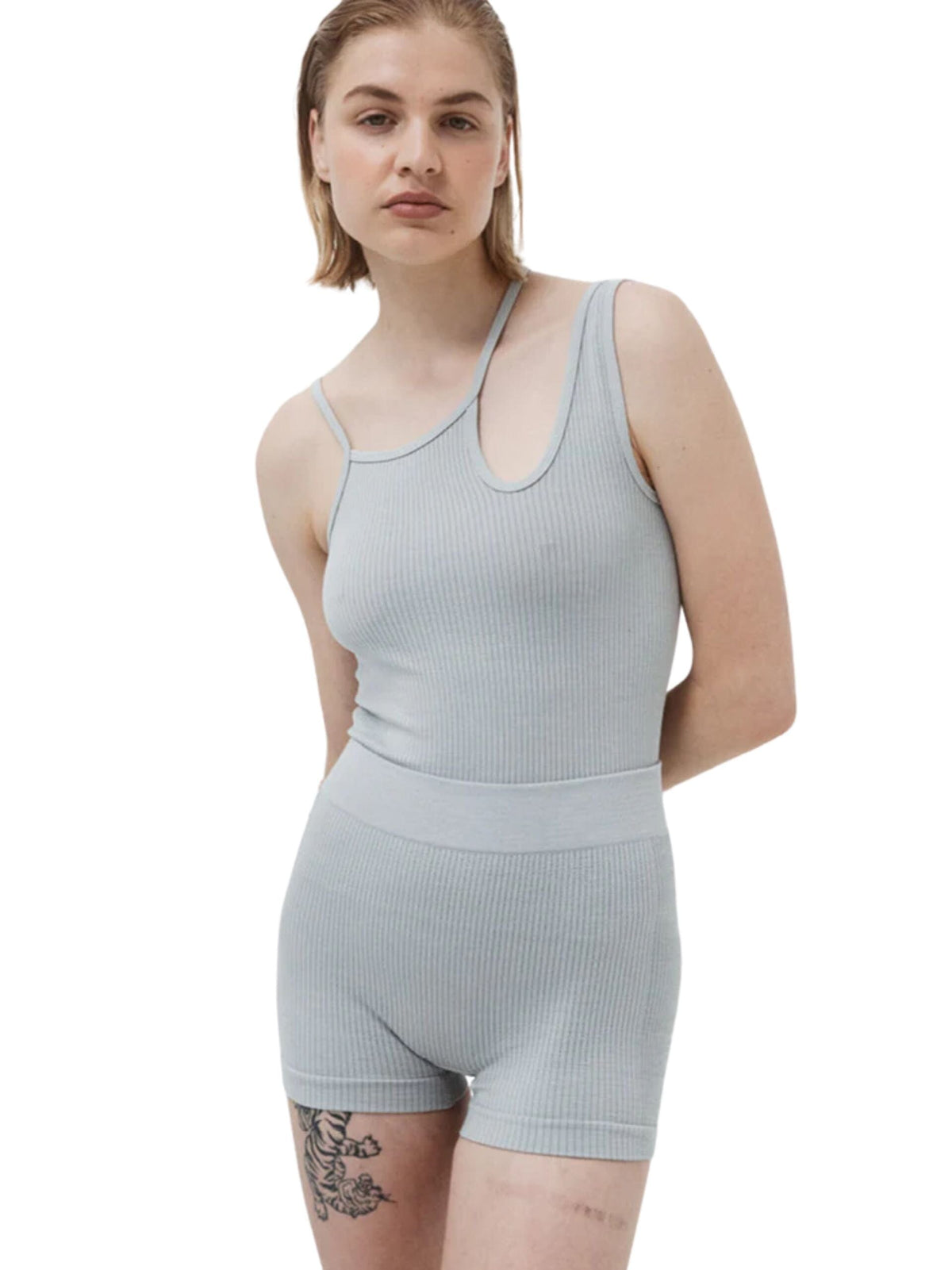 Elliptic Tank / Silver Womens Nagnata 