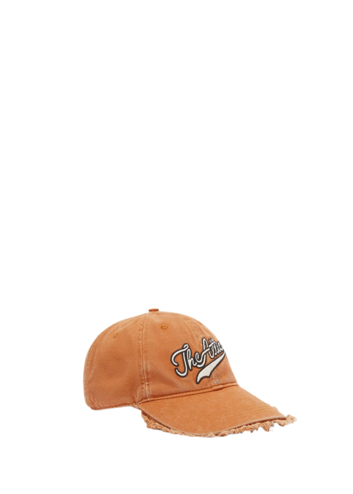 Embroidered Canvas Cap / Camel Womens The Attico 