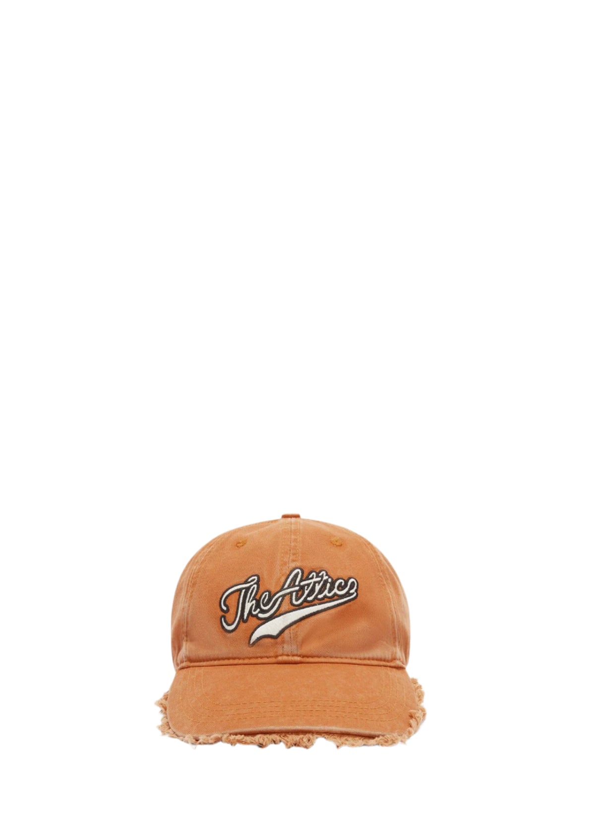 Embroidered Canvas Cap / Camel Womens The Attico 