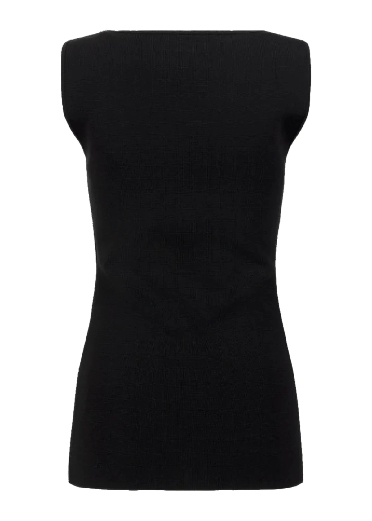 Entire Studios // Boat Neck Top / Black Womens Entire Studios 