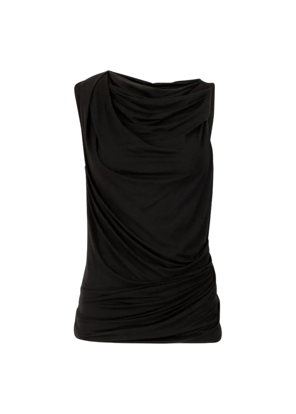 Entire Studios // Drape Tank / Black Womens Entire Studios 