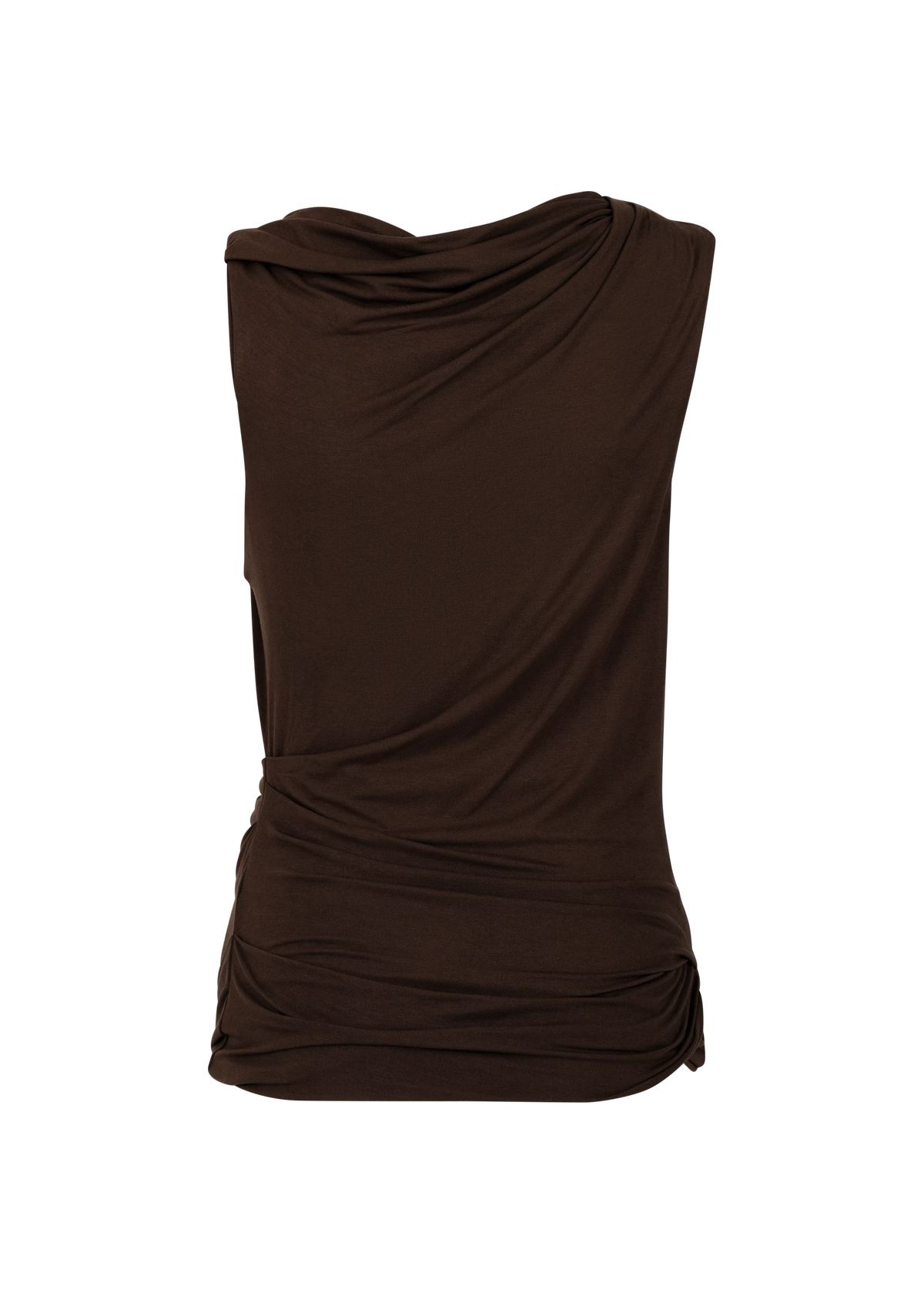 Entire Studios // Drape Tank / Tobacco Womens Entire Studios 