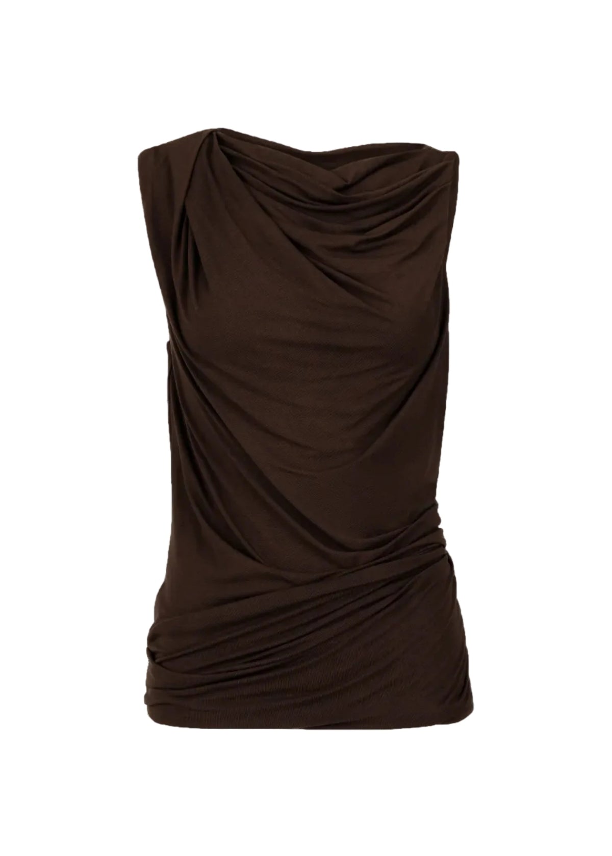 Entire Studios // Drape Tank / Tobacco Womens Entire Studios 