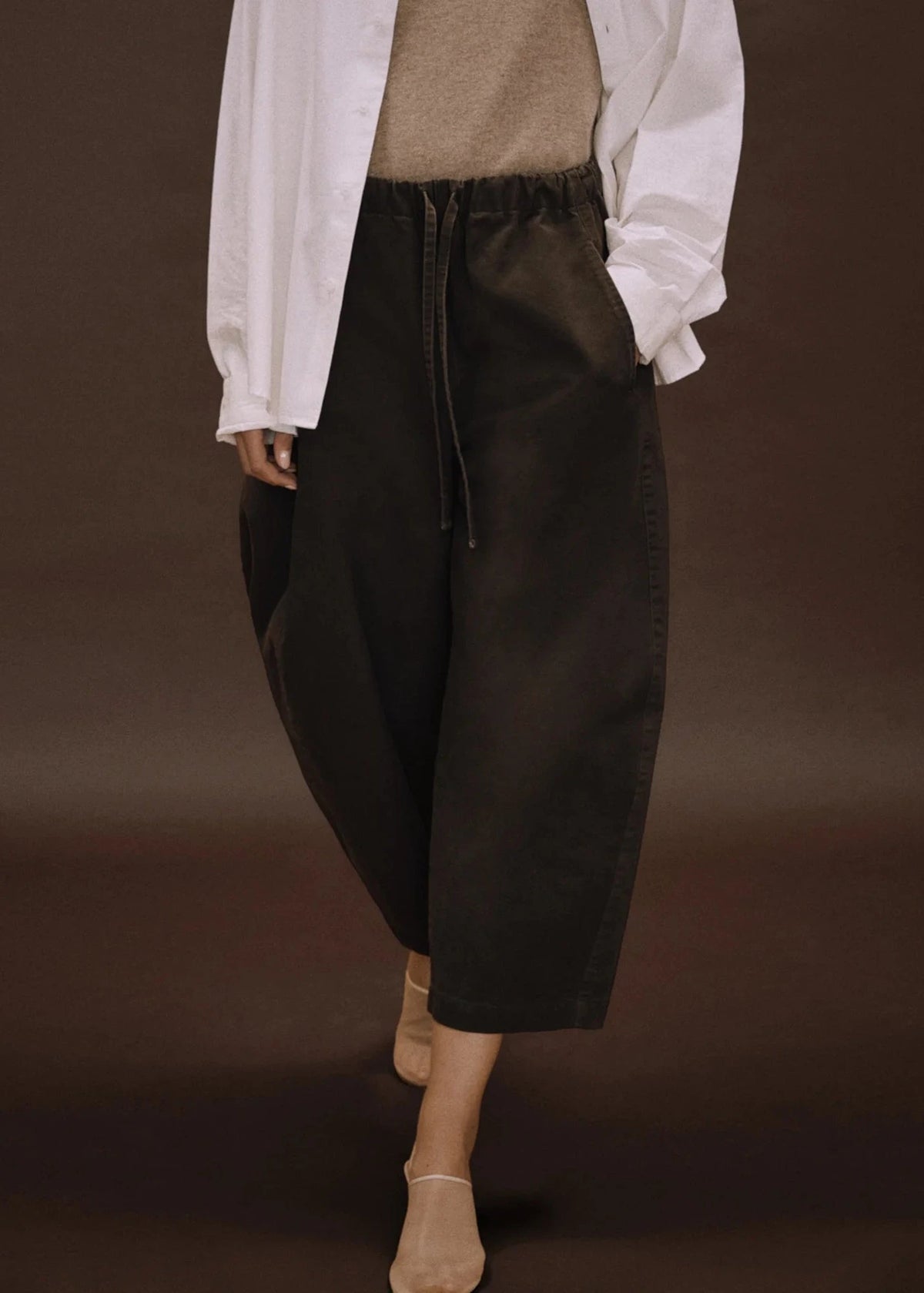 Entire Studios // Loft Pant / Brunette Womens Entire Studios 