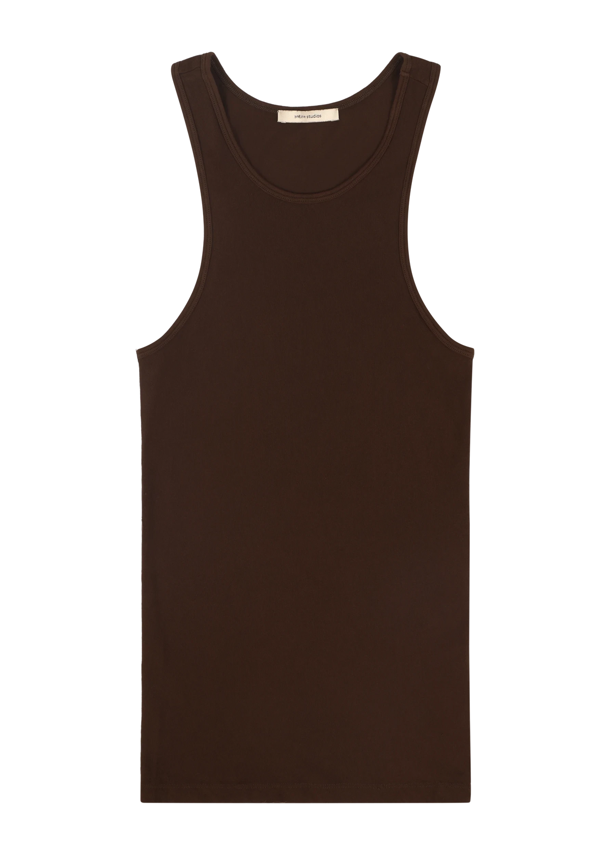 Entire Studios // Muscle Tank Top / Brunette Womens Entire Studios 