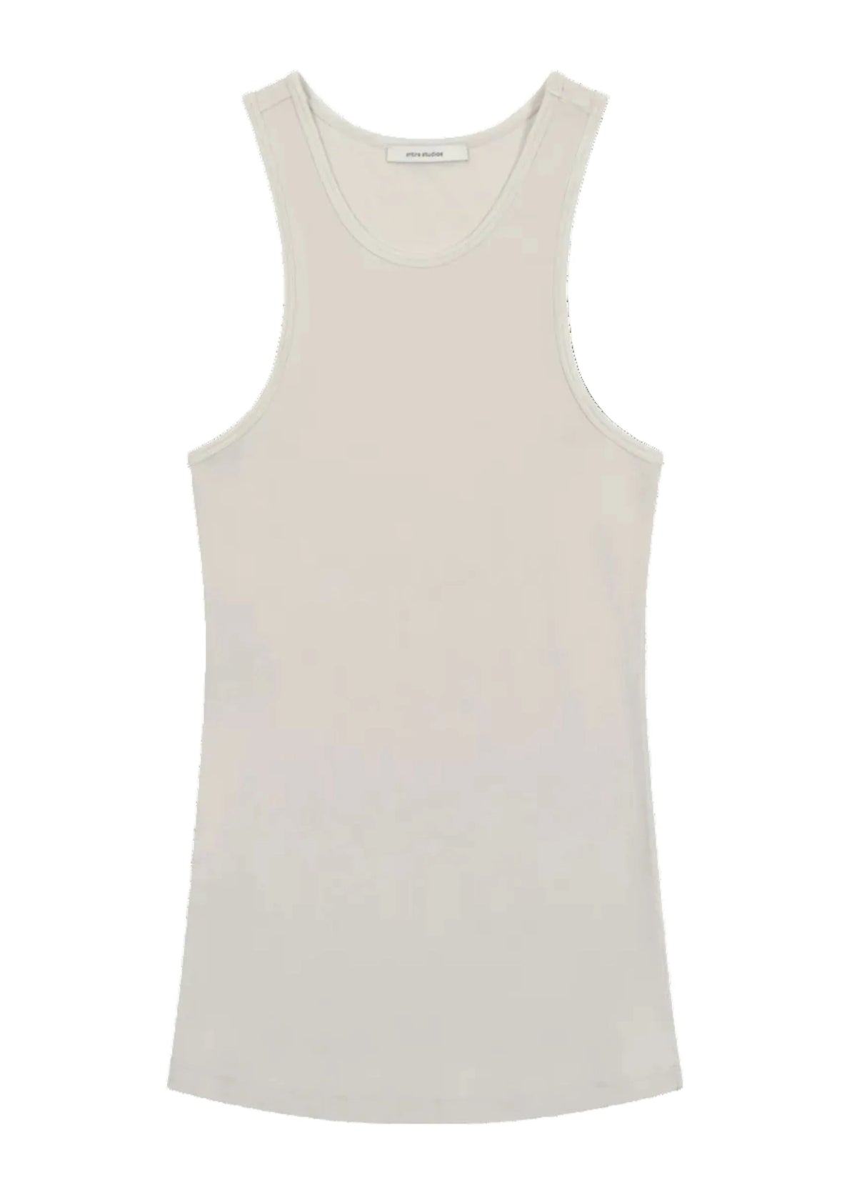Entire Studios // Muscle Tank Top / Off White Womens Entire Studios 