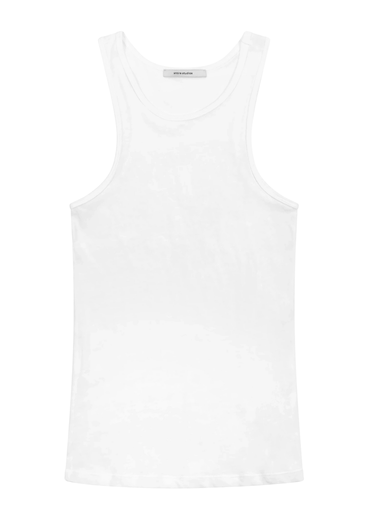 Entire Studios // Muscle Tank Top / White Womens Entire Studios 