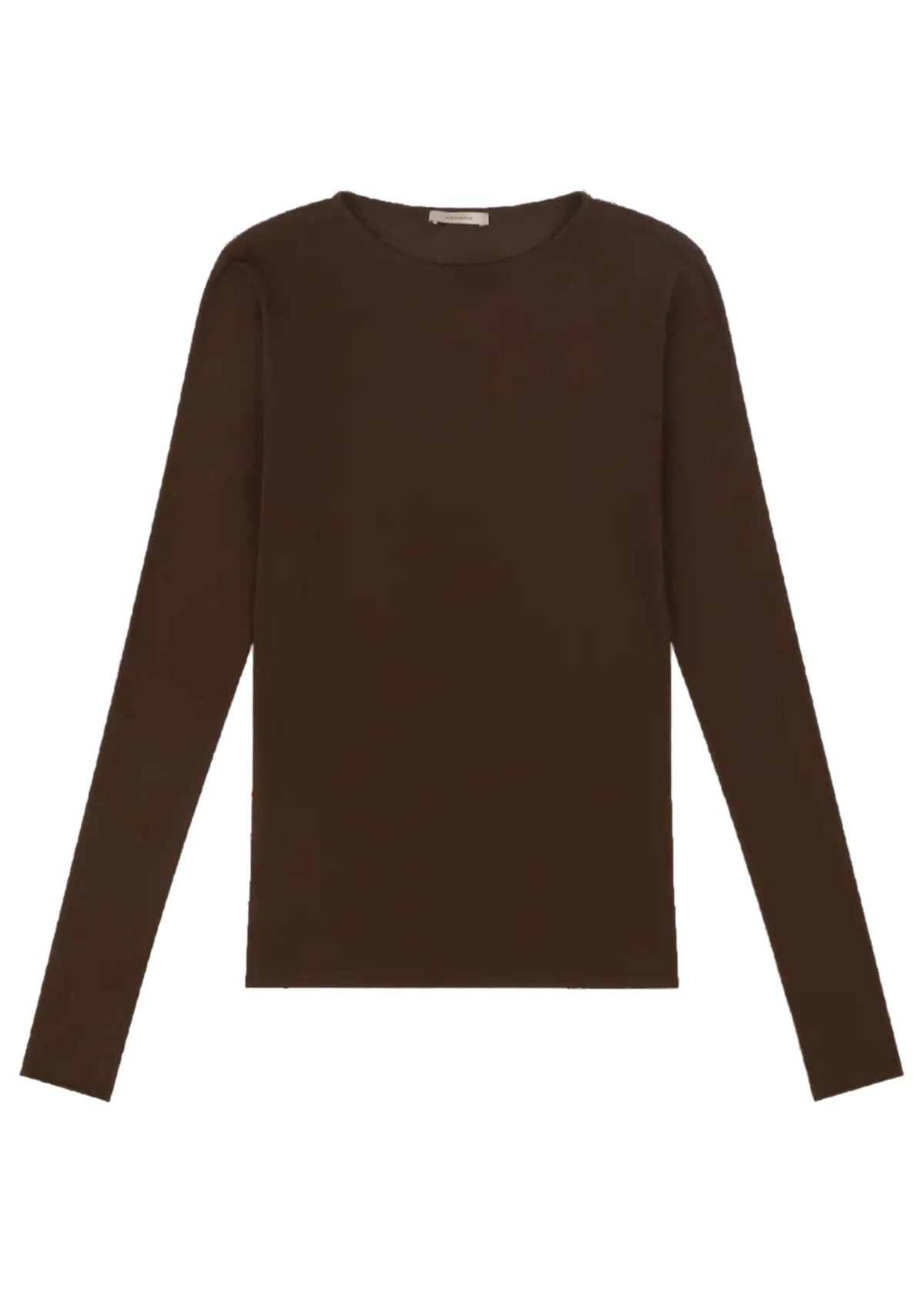 Entire Studios // Sheer Long Sleeve / Brunette Womens Entire Studios 