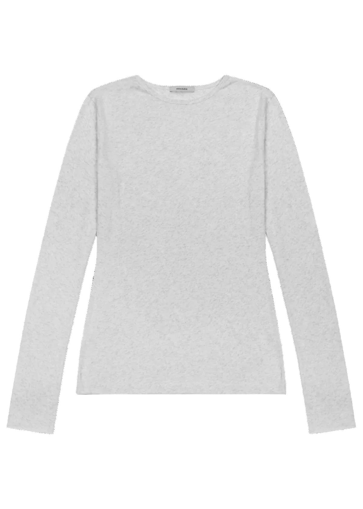 Entire Studios // Sheer Long Sleeve / Heather Grey Womens Entire Studios 
