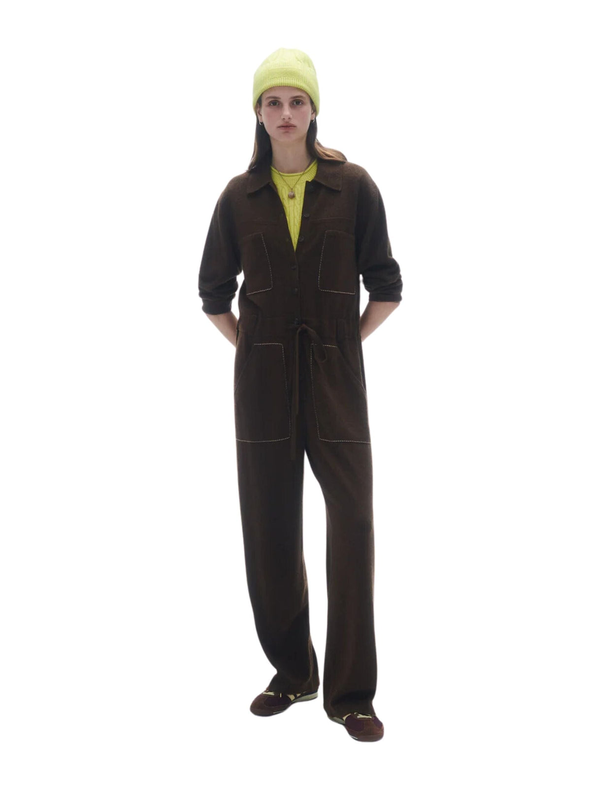 Everywear Coverall 2.0 / Chestnut Womens Guest In Residence 