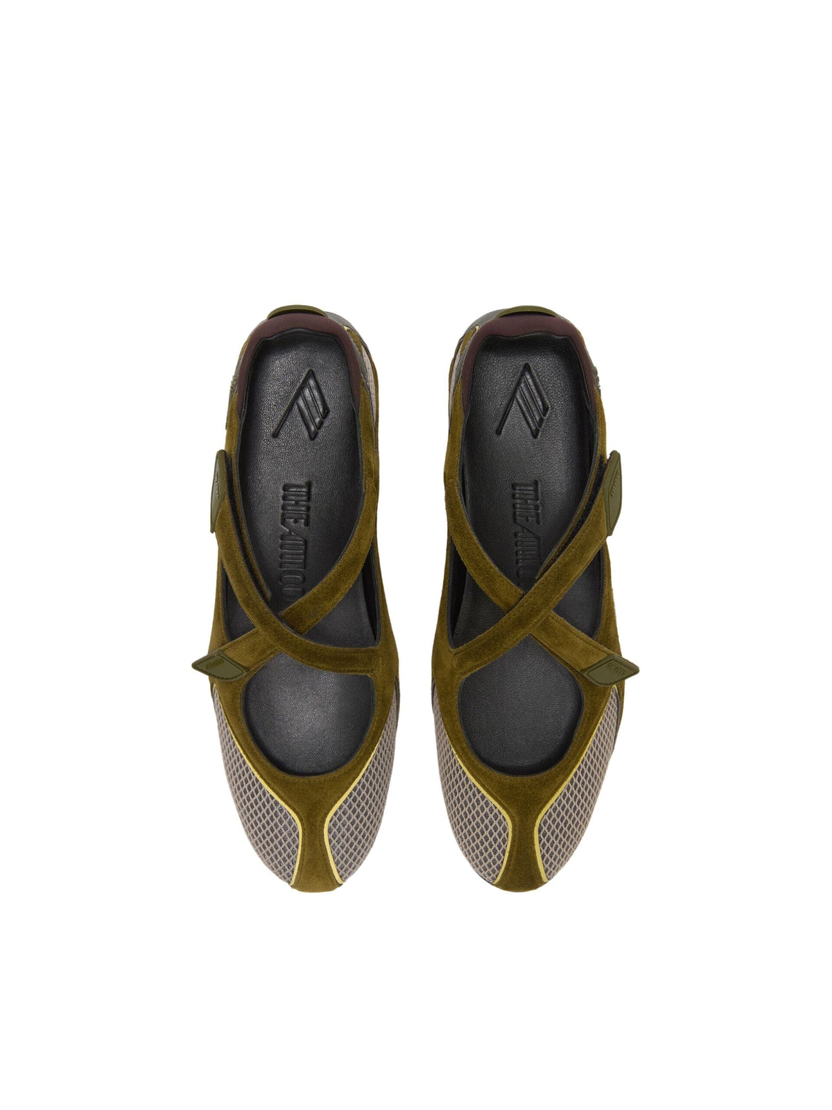 Floor01 Ballerina Flat / Military Green Womens The Attico 