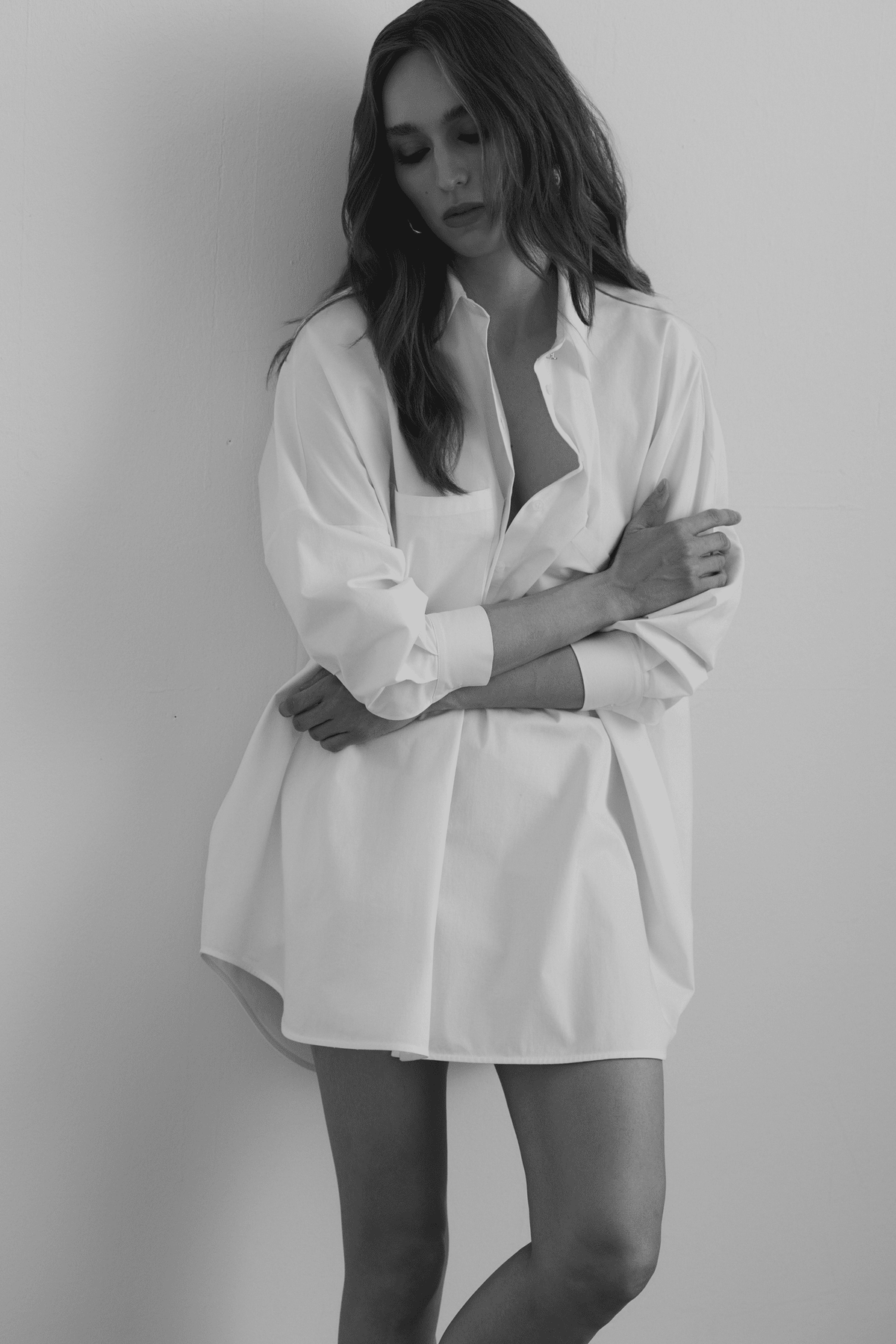 Fou Paris // Alice Shirt Dress / White Fou Paris 