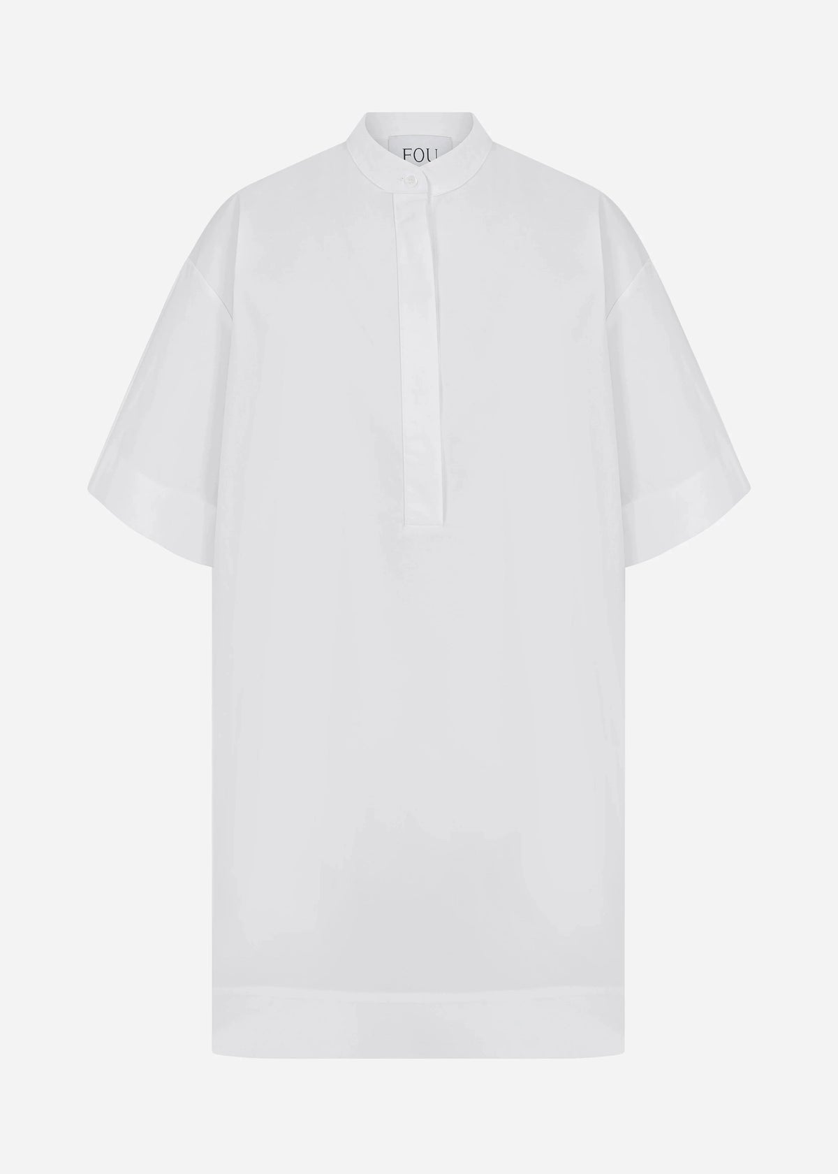 Fou Paris // Amina Shirt Dress / White Womens Fou Paris 