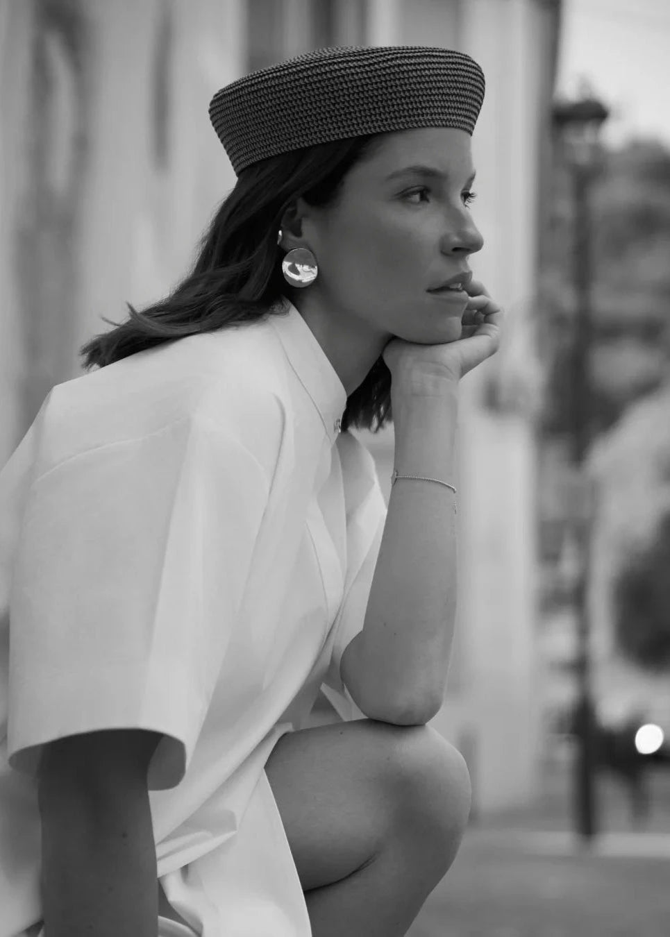 Fou Paris // Amina Shirt Dress / White Womens Fou Paris 