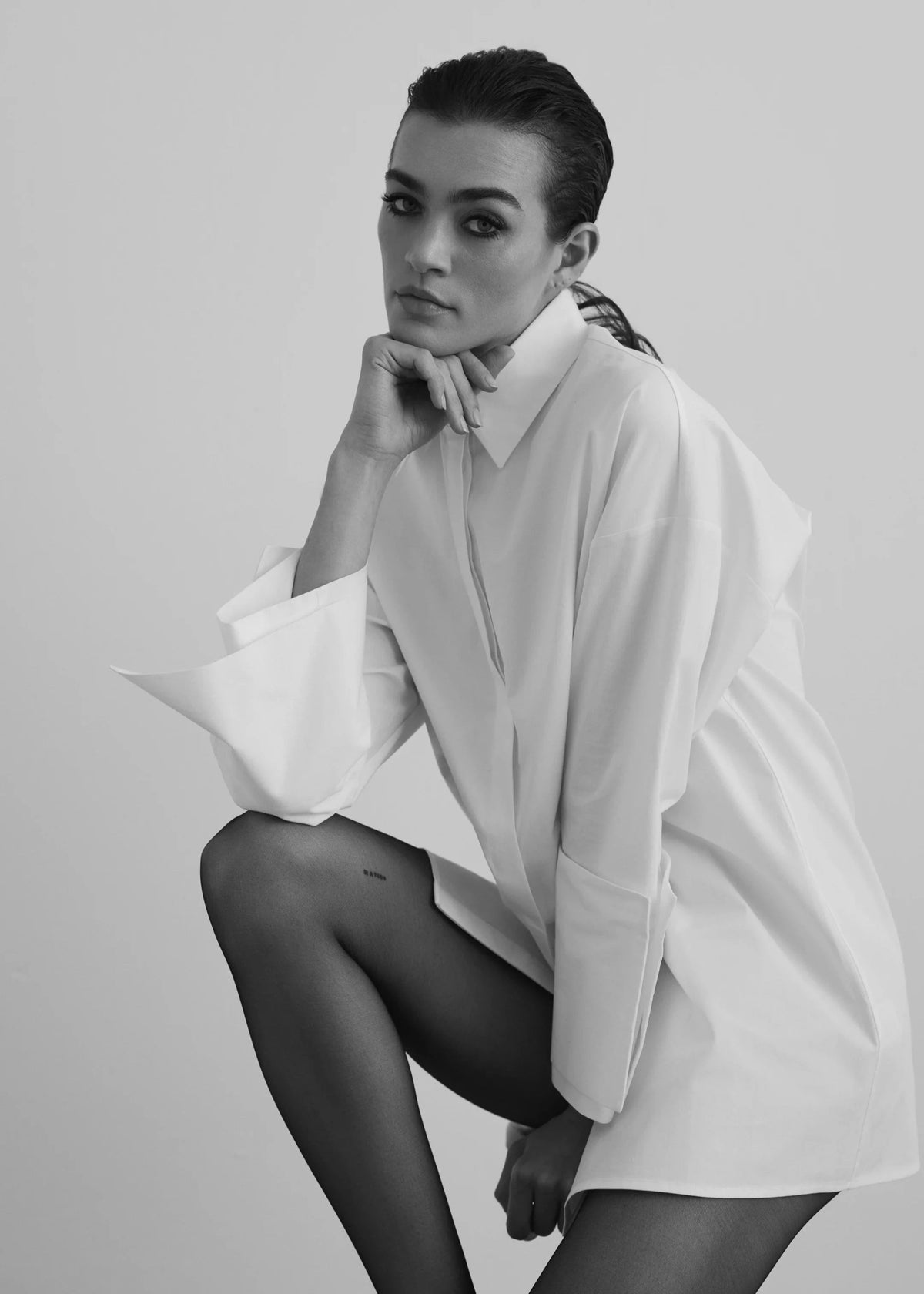 Fou Paris // Bernice Shirt Dress / White Fou Paris 