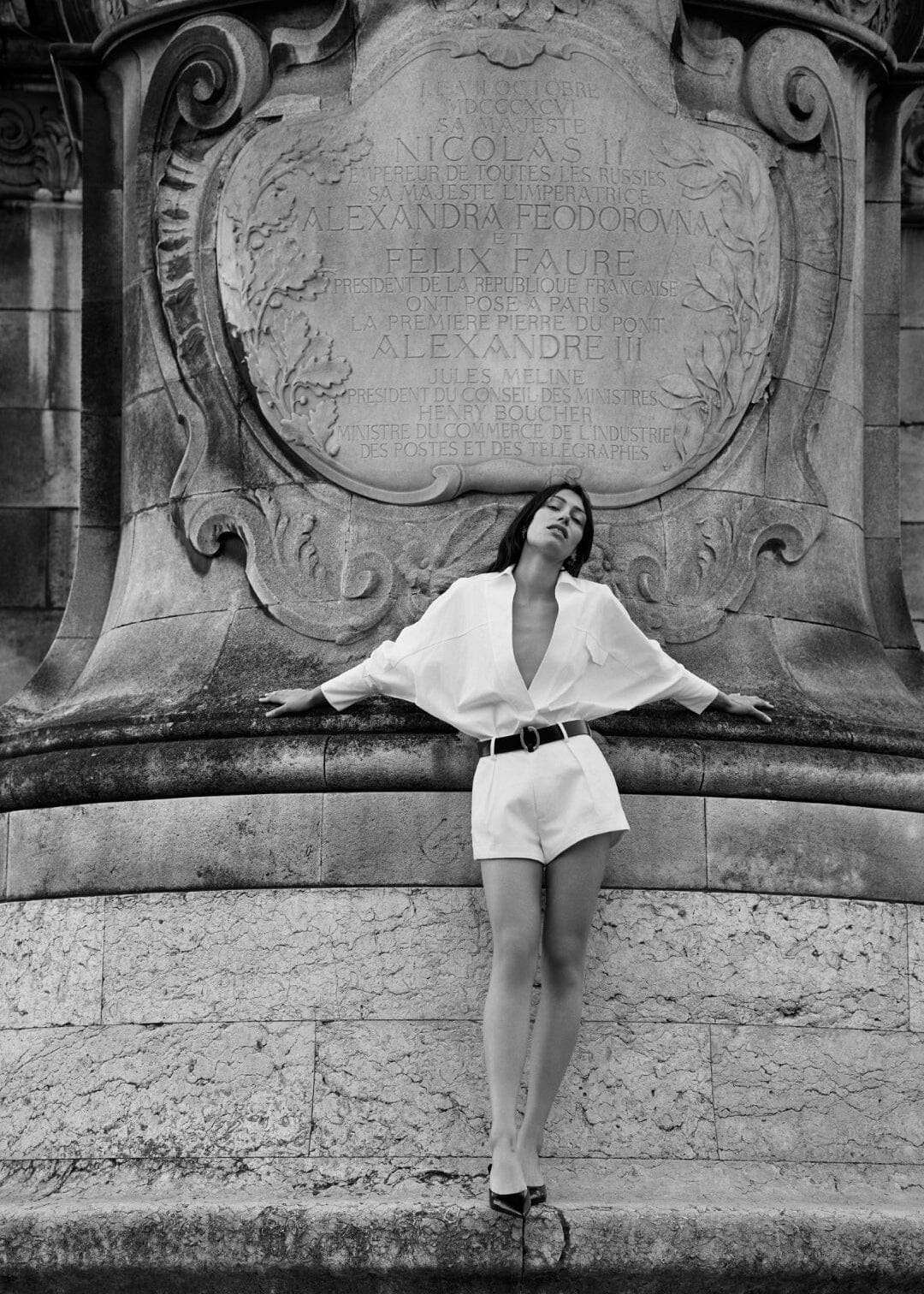 Fou Paris // Carol Shirt / White Womens Fou Paris 