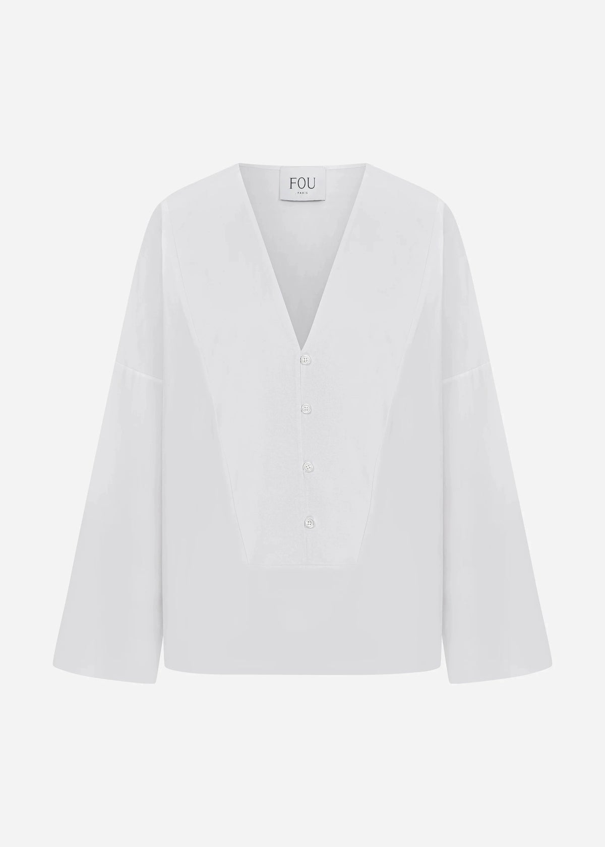 Fou Paris // Claudia Shirt / White Womens Fou Paris 