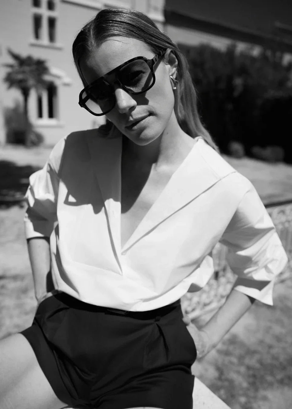 Fou Paris // Jeres Shirt / White Womens Fou Paris 