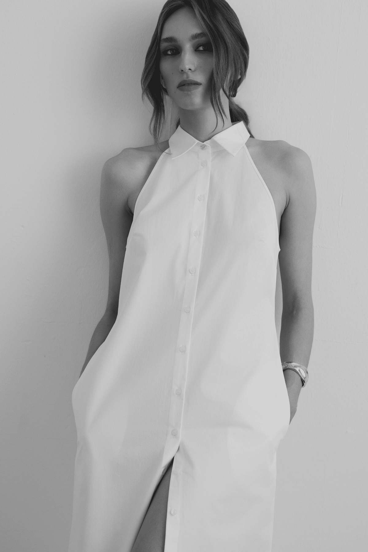 Fou Paris // Mais Shirt Dress / White Fou Paris 