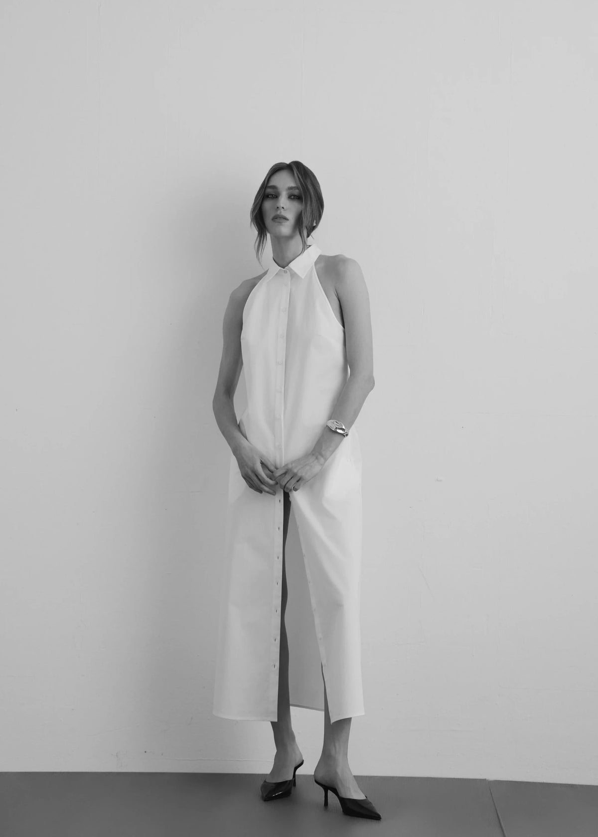 Fou Paris // Mais Shirt Dress / White Fou Paris 