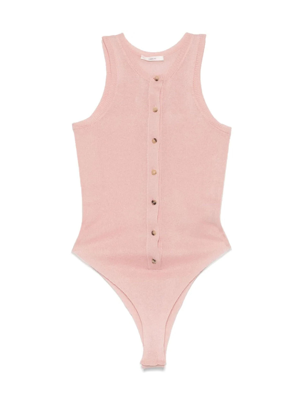 Frances Bodysuit / Powder Pink Womens Haikure 