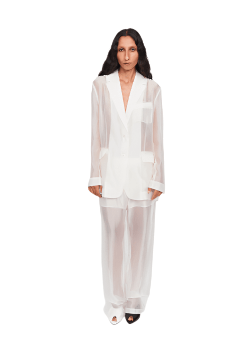 Gilian Pant / Cream Womens The Garment 