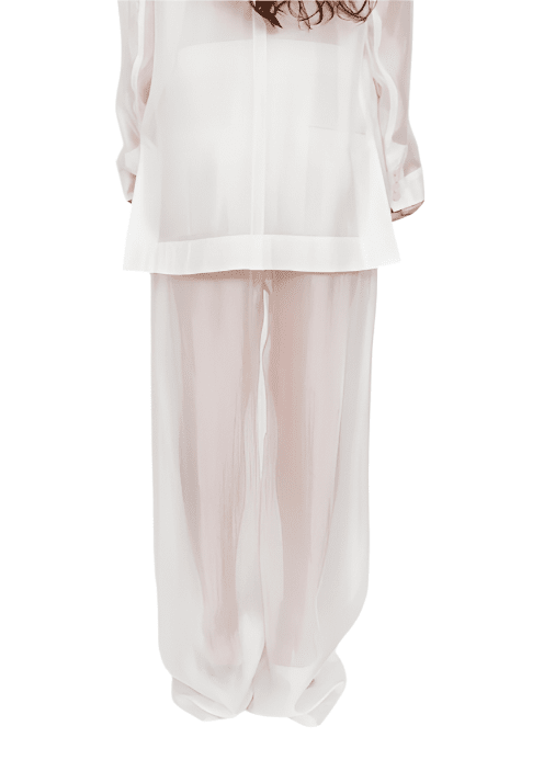 Gilian Pant / Cream Womens The Garment 