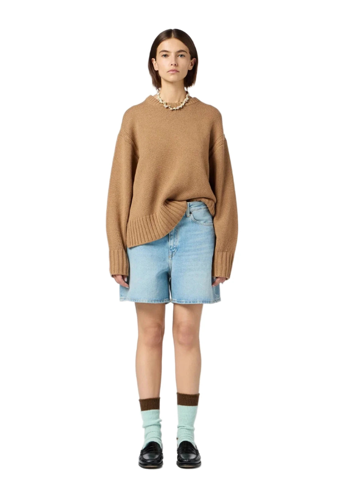 Guest In Residence // Cozy Crew / Almond Womens Guest In Residence 