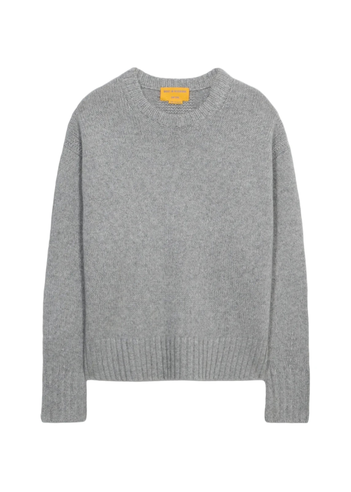 Guest In Residence // Cozy Crew / Heather Grey Womens Guest In Residence 
