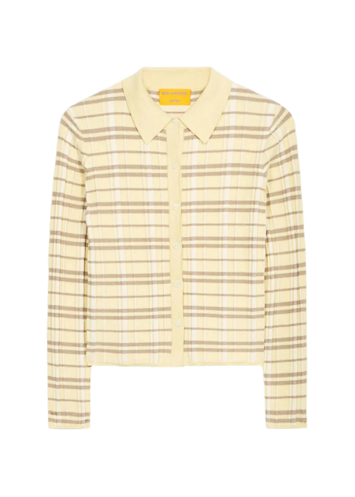 Guest In Residence // Plaid Elle Shirt / Butter Combo Womens Guest In Residence 