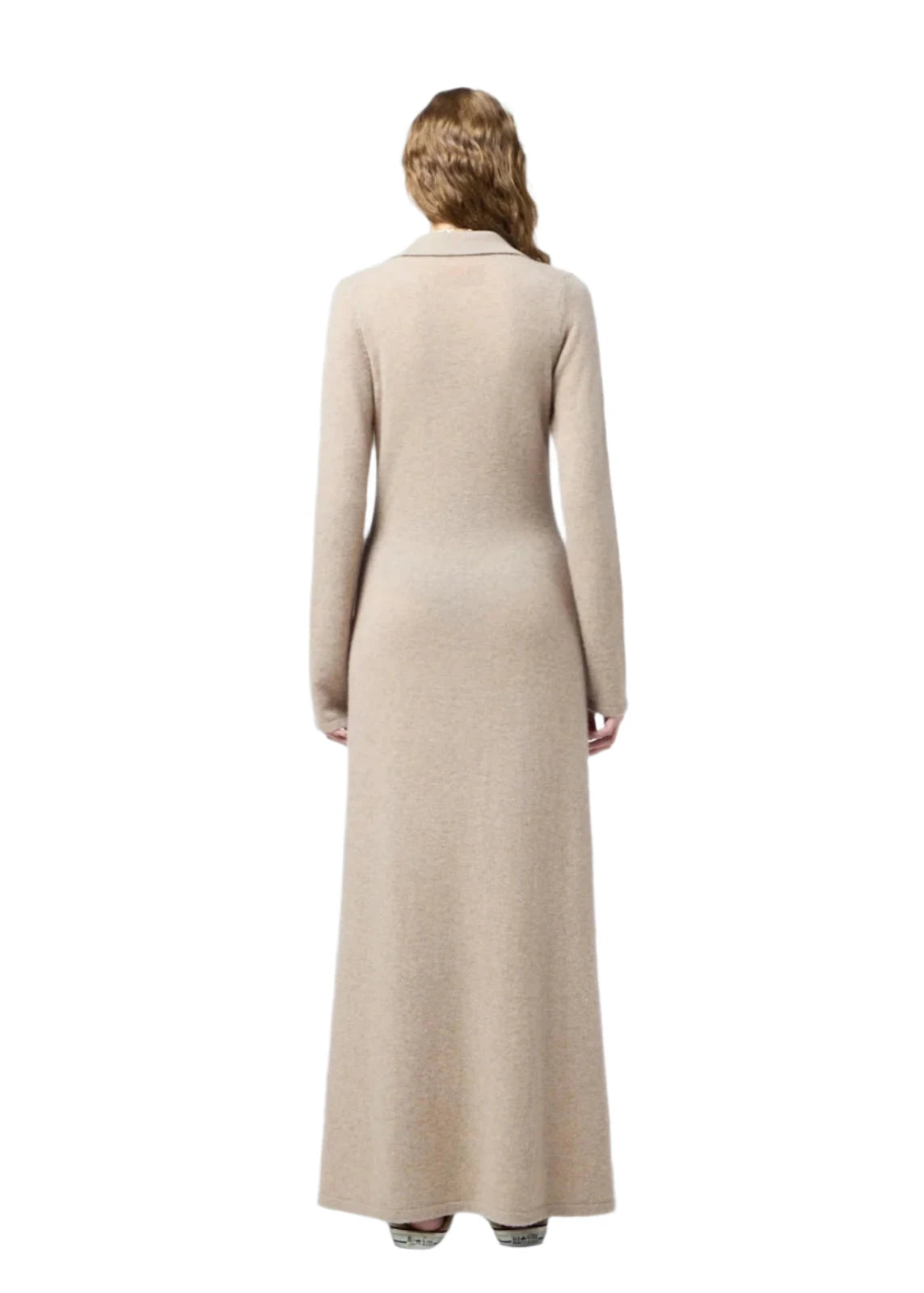 Guest In Residence // Showtime Shirt Dress / Taupe Womens Guest In Residence 