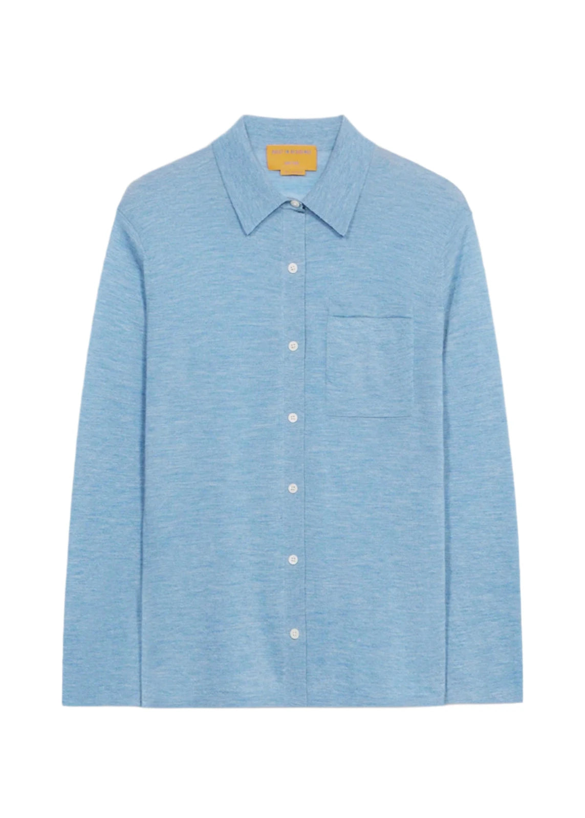 Guest In Residence // Showtime Shirt / Heather Blue Womens Guest In Residence 