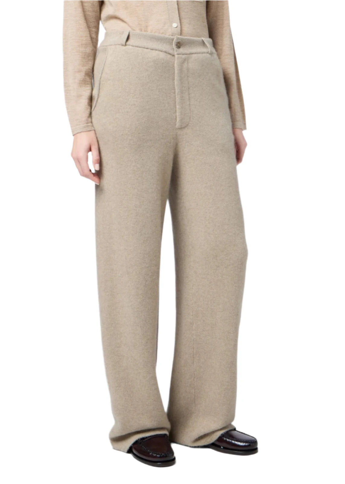 Guest In Residence // Tailored Trouser / Taupe Womens Guest In Residence 