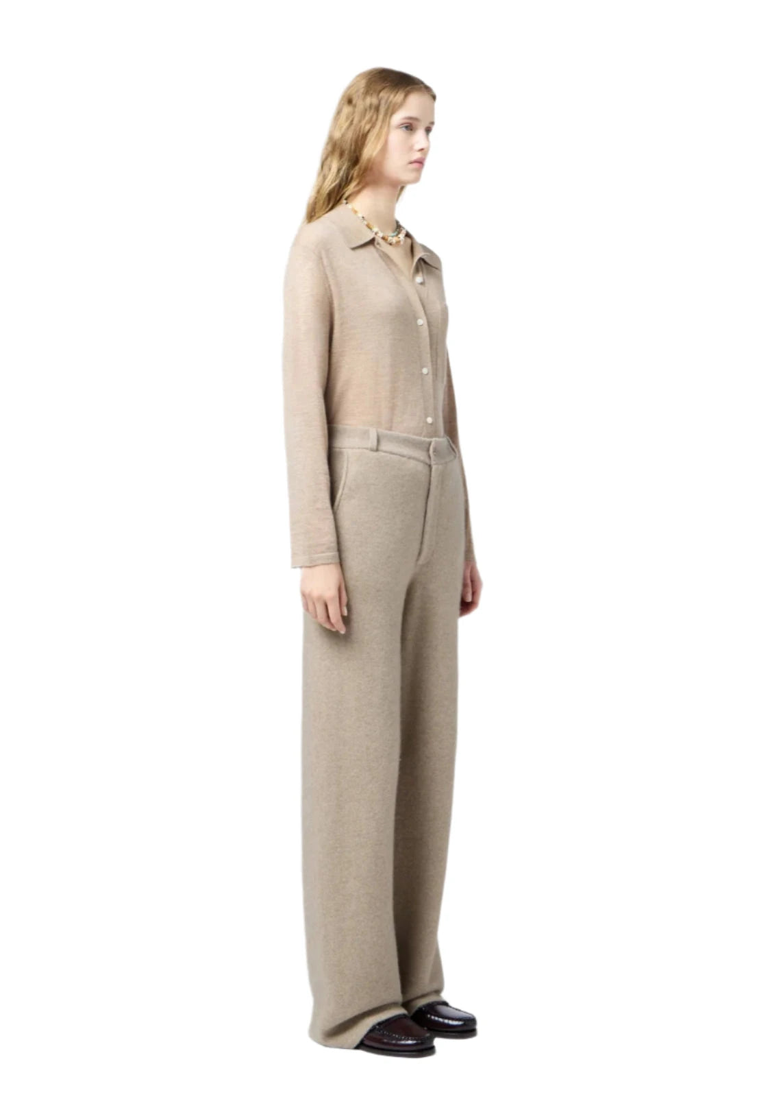 Guest In Residence // Tailored Trouser / Taupe Womens Guest In Residence 
