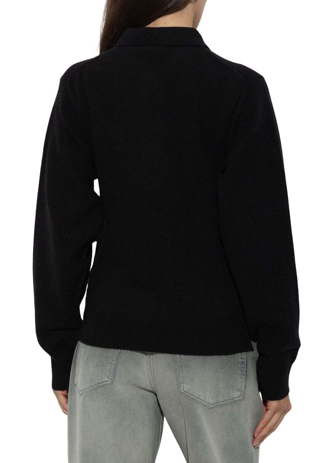 Haikure // Ash Sweatshirt / Black Womens Haikure 