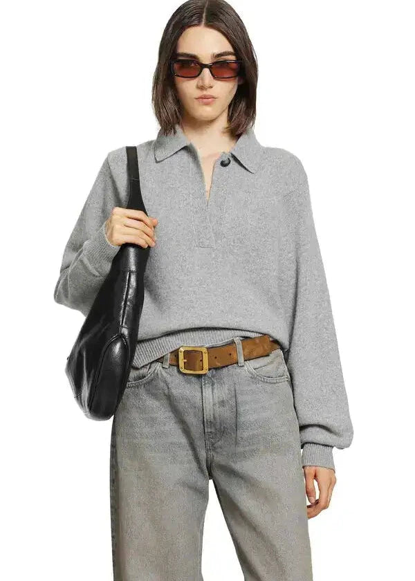 Haikure // Ash Sweatshirt / Grey Womens Haikure 