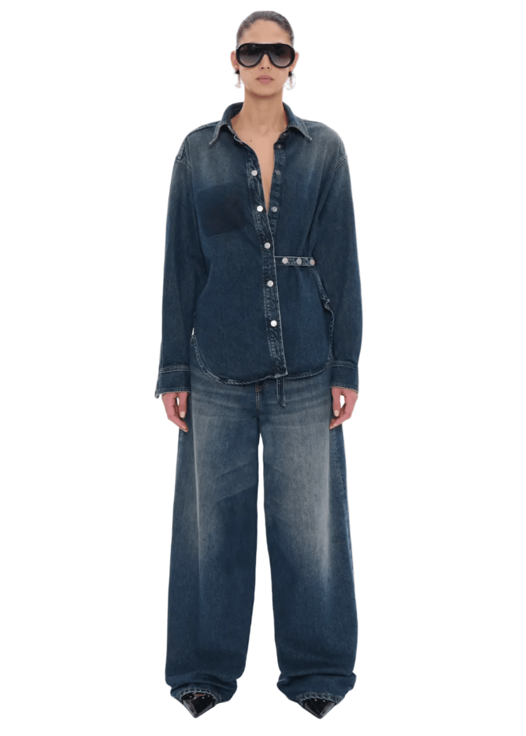 Haikure // Bella Top / Intense Blue Womens Haikure 
