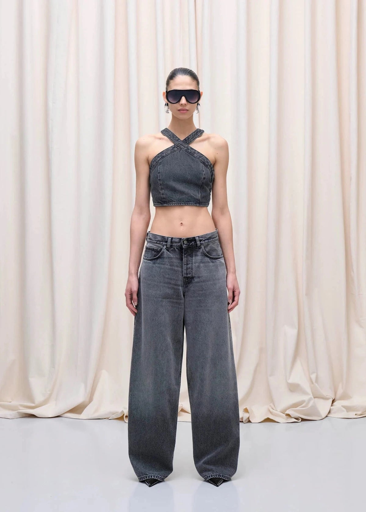 Haikure // Bethany Denim / Flanel Grey Womens Haikure 
