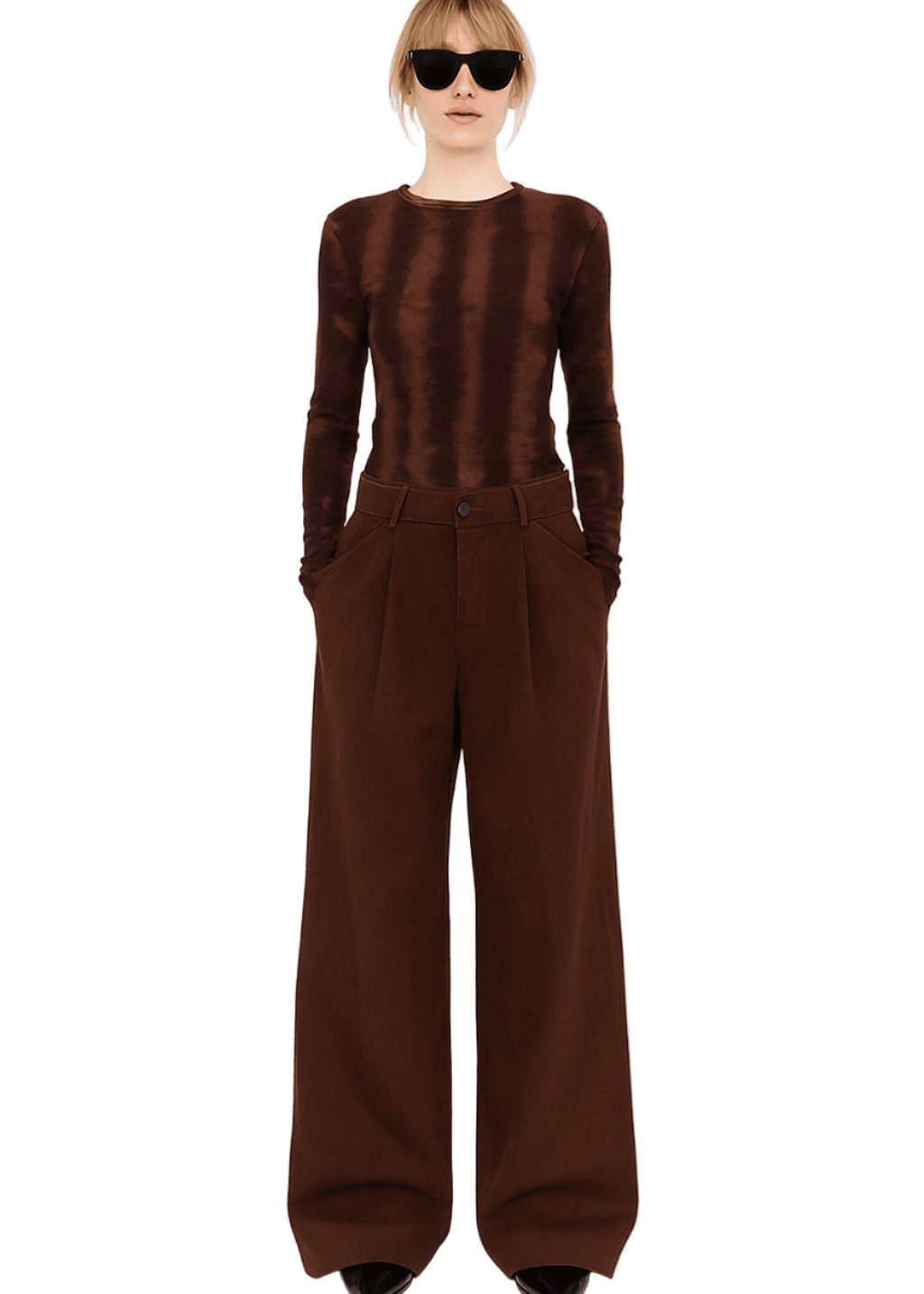 Haikure // Candy Jean Soft Ecru / Chocolate Womens Haikure 