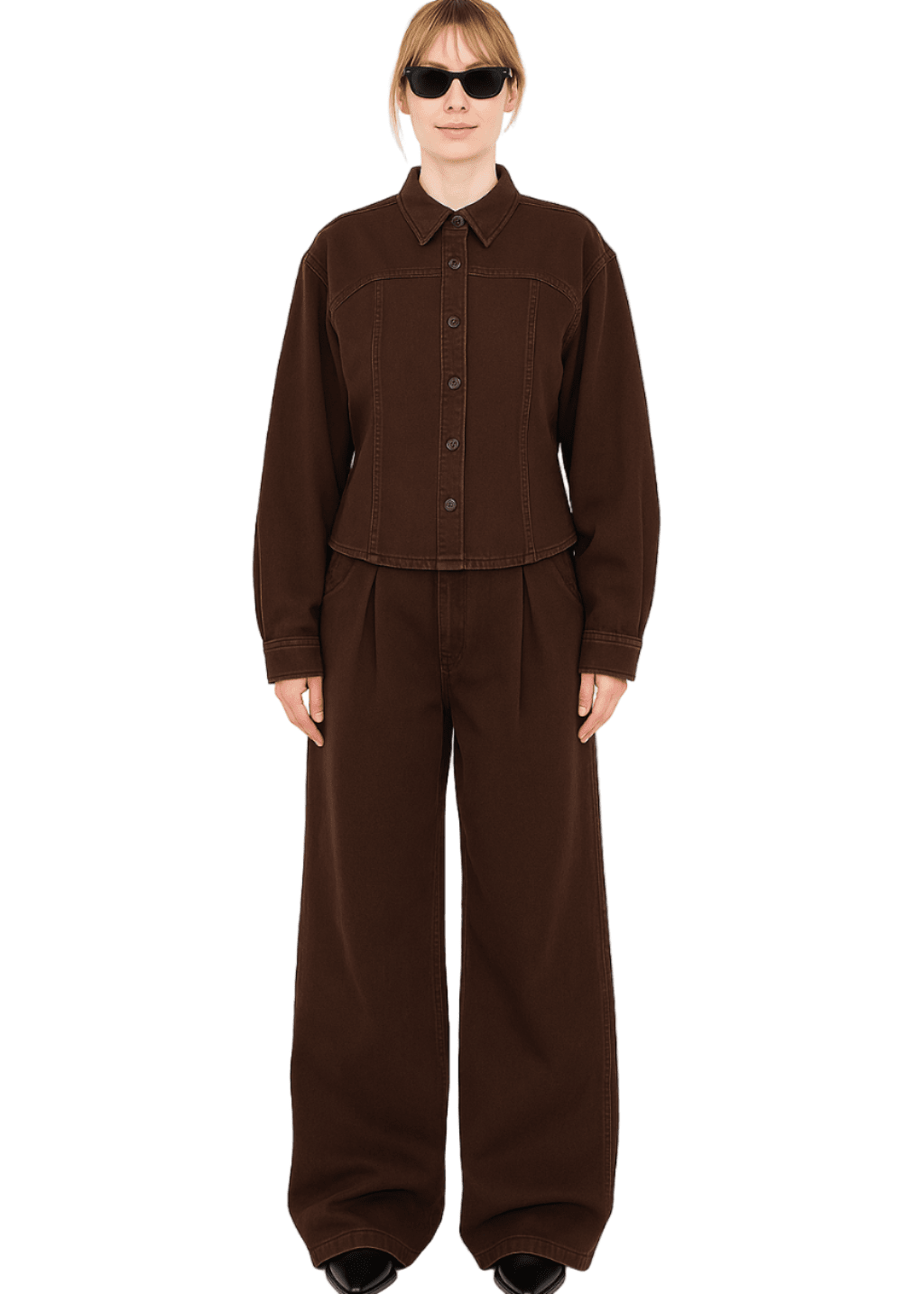 Haikure // Candy Jean Soft Ecru / Chocolate Womens Haikure 