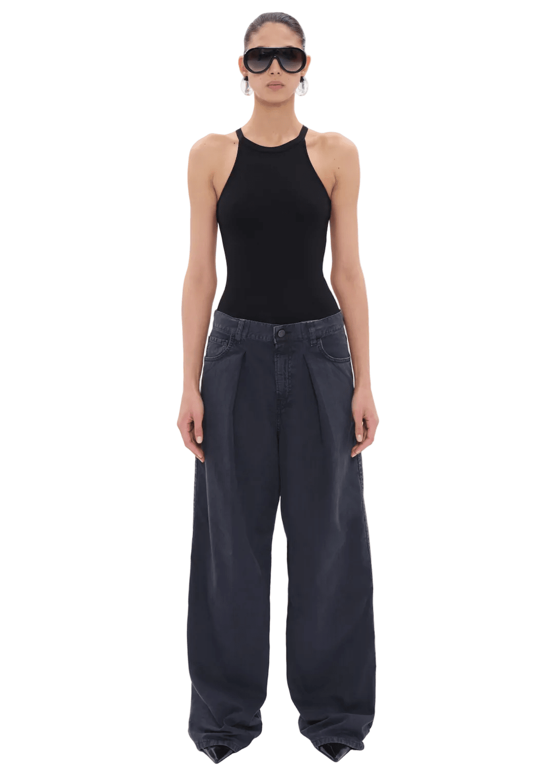Haikure // Candy Twill 45 Jean / Carbon Womens Haikure 