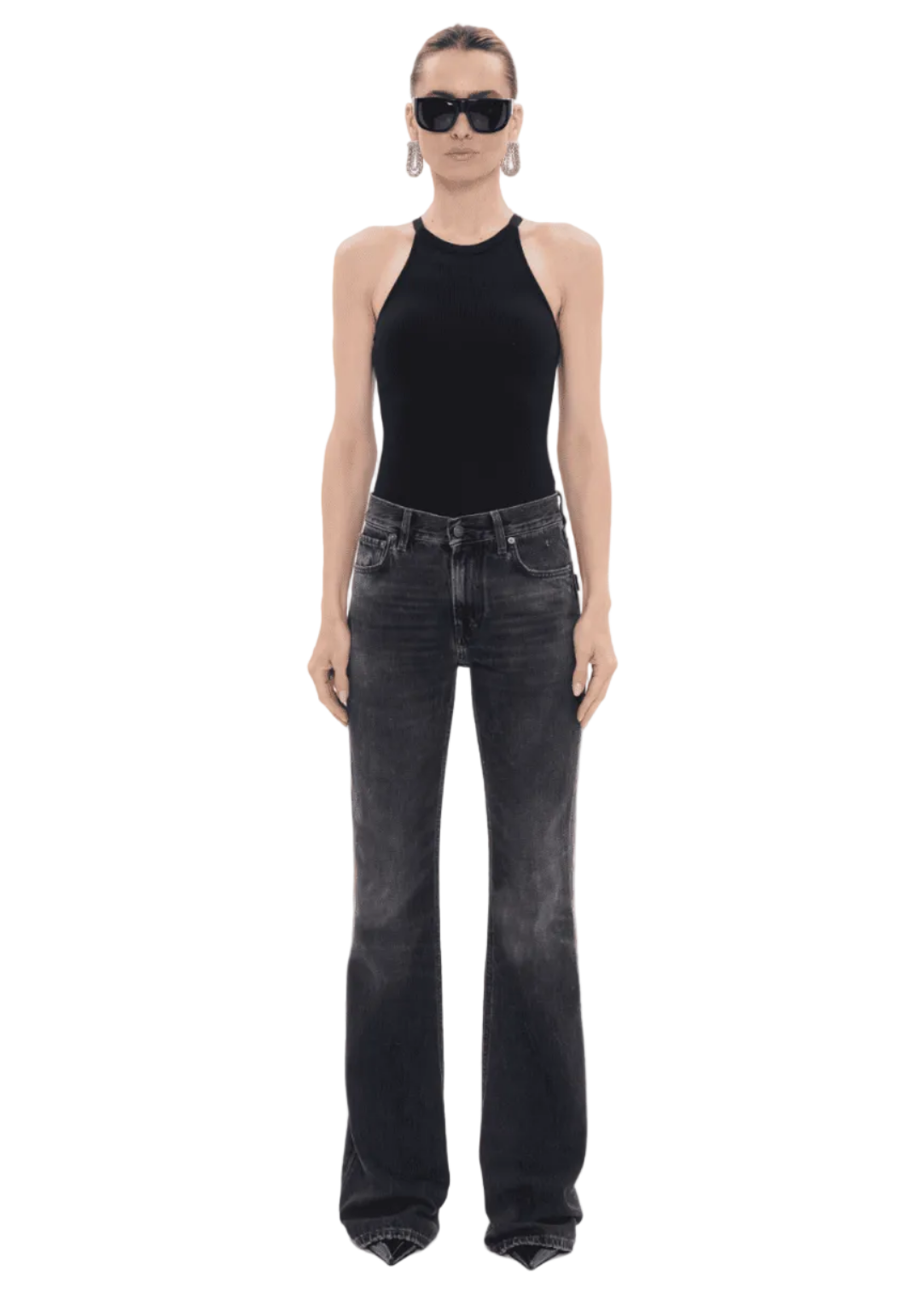 Haikure // Flora Jean / Authentic Black Wash Womens Haikure 