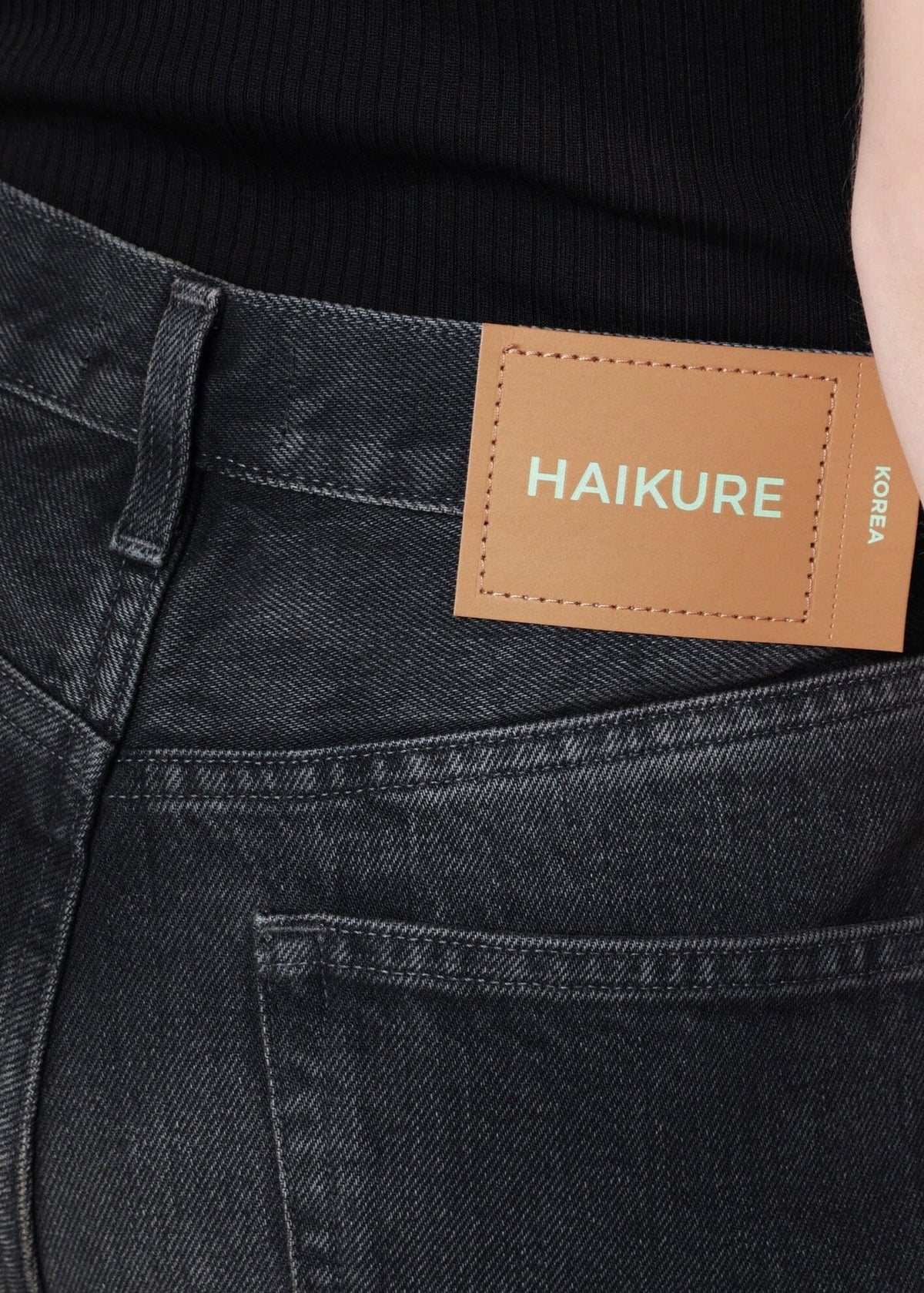Haikure // Korea Jean / Vintage Black Womens Haikure 