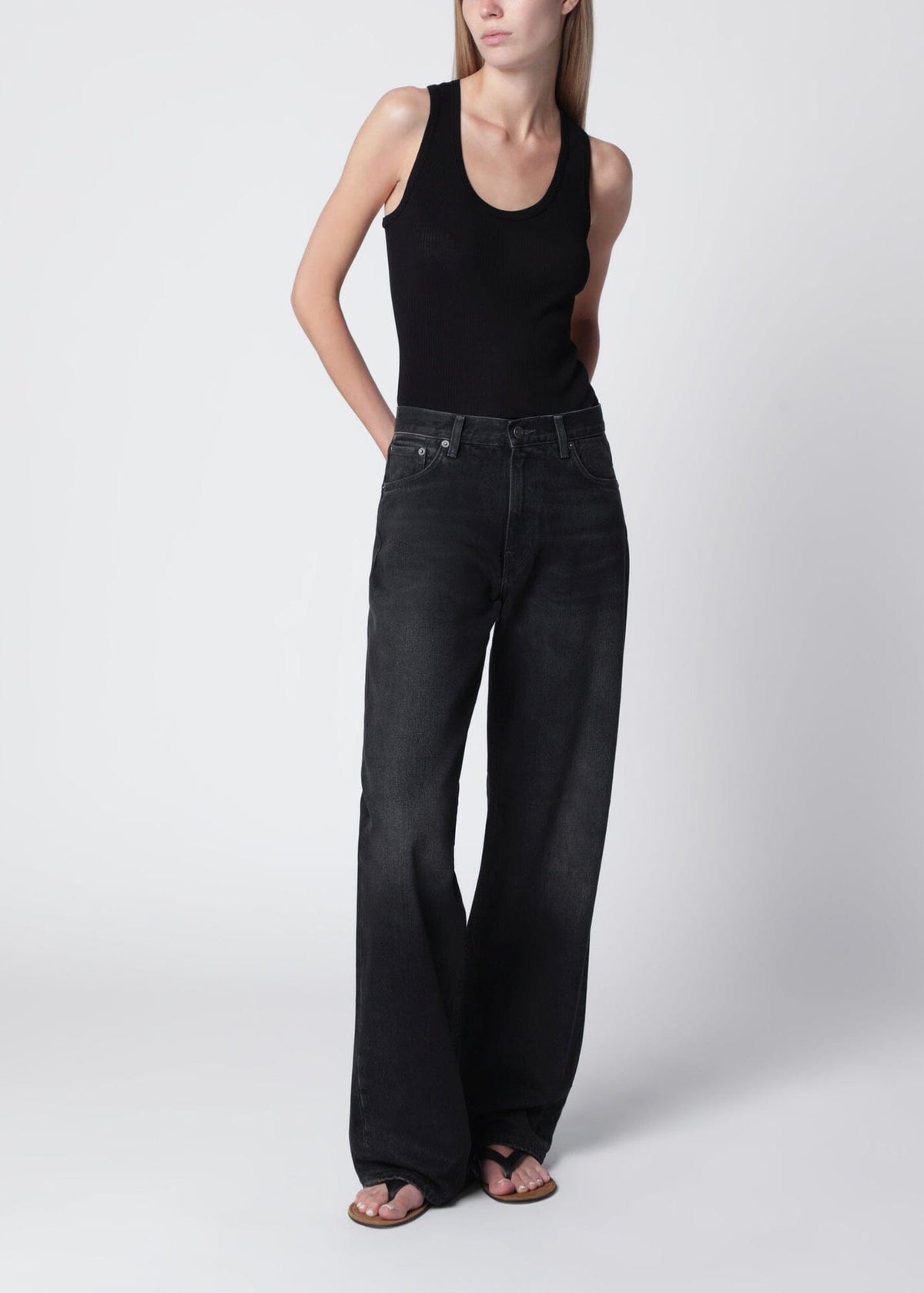 Haikure // Korea Jean / Vintage Black Womens Haikure 